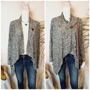 Bobeau convertible wrap cardigan